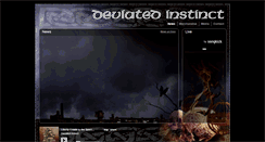 Desktop Screenshot of deviated-instinct.co.uk